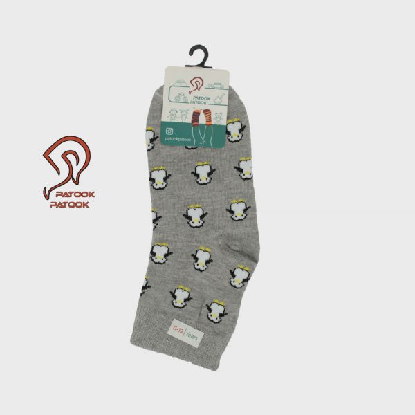 جوراب نیم ساق بچگانه با طرح پنگوئن6